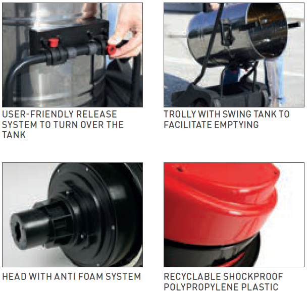 CPV 2/78 Wet & Dry Vacuum Cleaner - Image 2